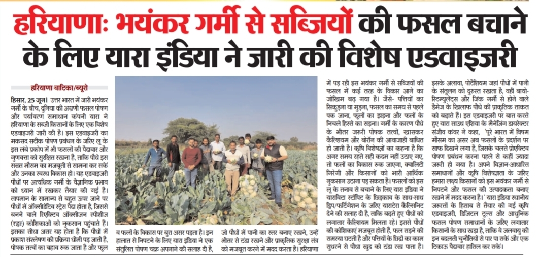 Yara Advisory for Haryana Haryana Vatika 26June2026 Page07