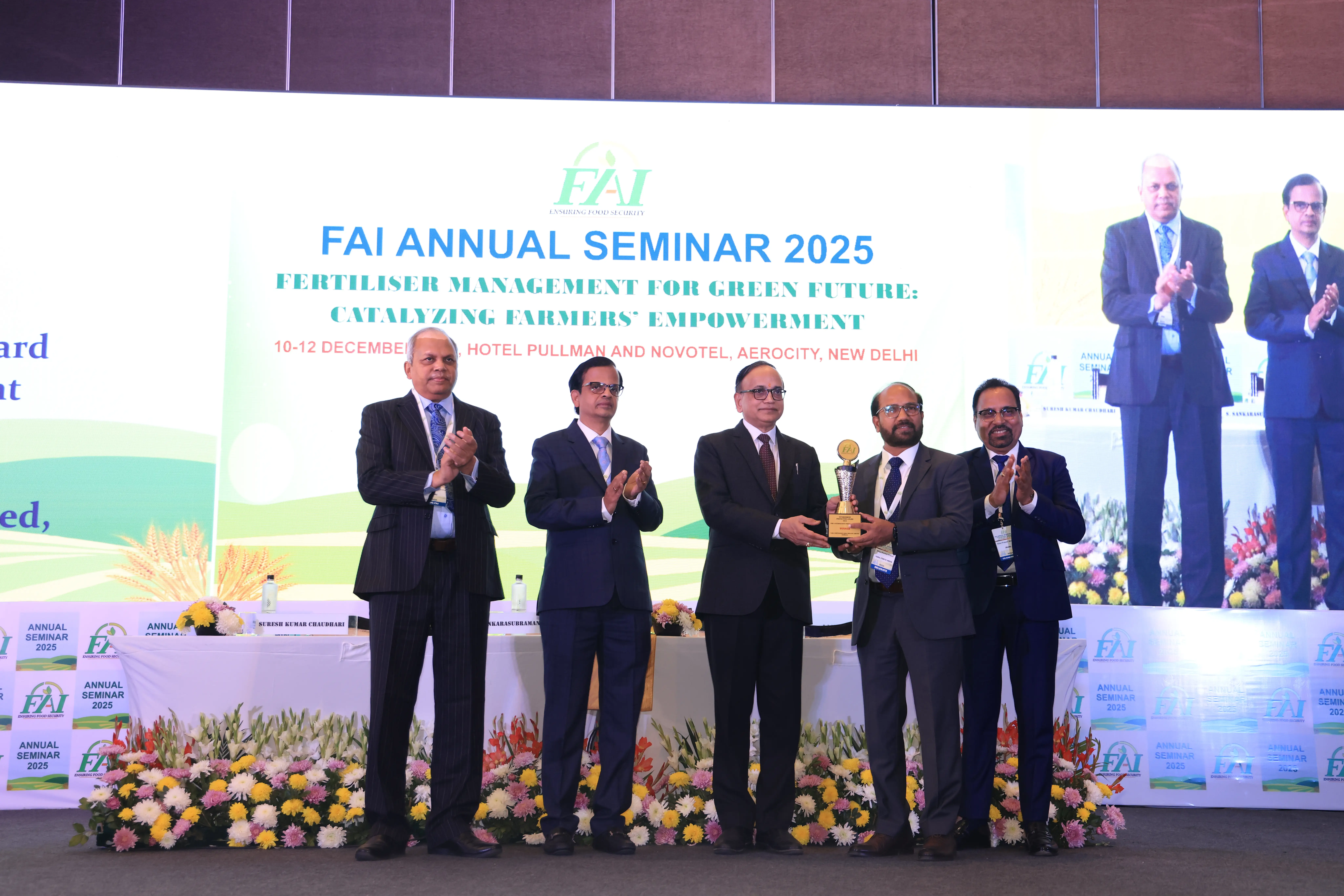 Yara Babrala Plant is delighted to receive the FAI Environment Protection Award 2024-25 in the Nitrogenous Fertiliser category  