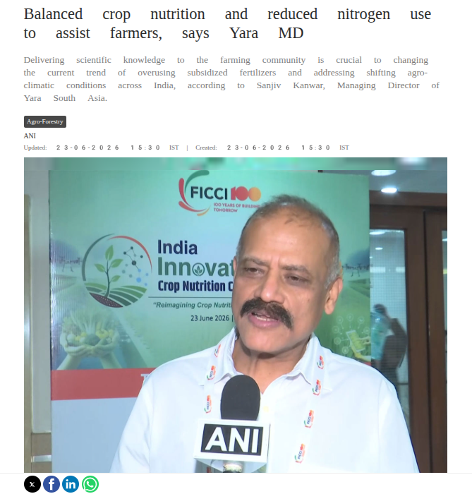 Crop nutrition